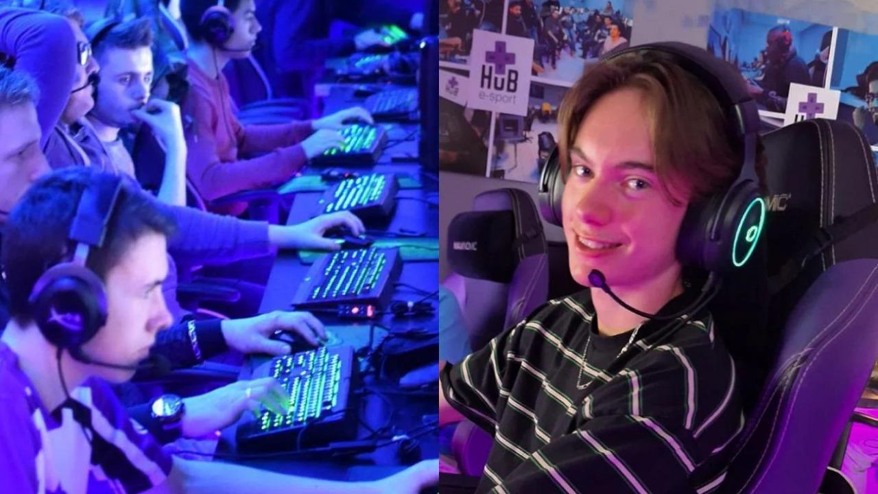 salle e-sport gaming jeux vidéos passionnés en pleine partie - Valence Drôme