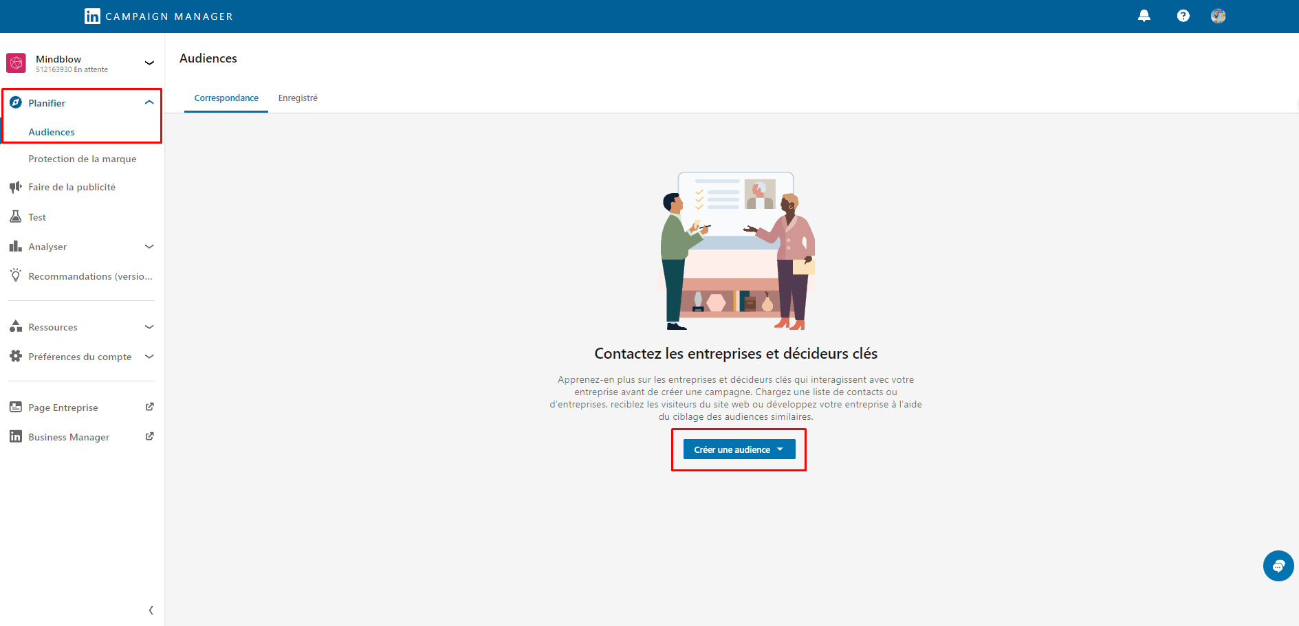 Ciblage démographique sur LinkedIn à Lyon