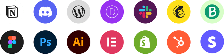 Agence digitale Lyon experte en création de site internet et e-commerce, utilisant Notion, Discord, WordPress, Divi, et autres outils comme Mailchimp, Brevo, Figma, Photoshop, Illustrator, Elementor, Shopify, Hubspot. Spécialisée en web design, eco conception, et monitoring site web, offrant devis gratuit et solutions innovantes.