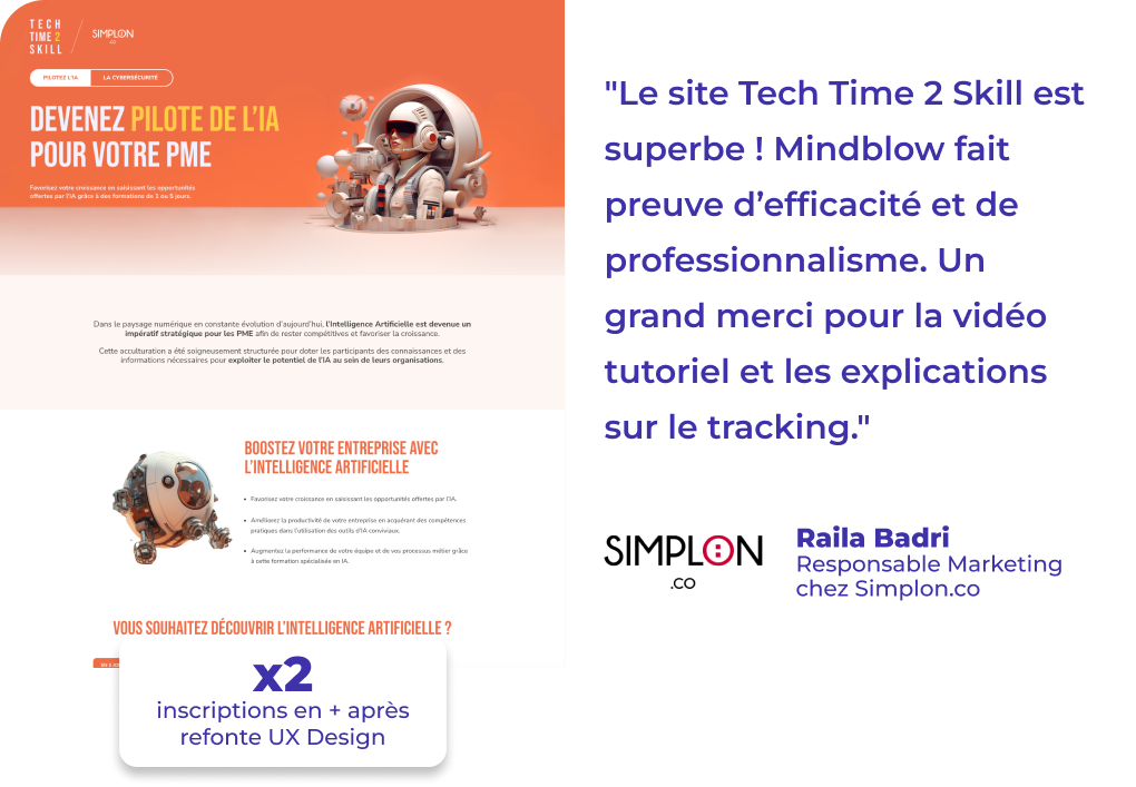 UX Design par l'agence de com Mindlow, experte en Identité Visuelle